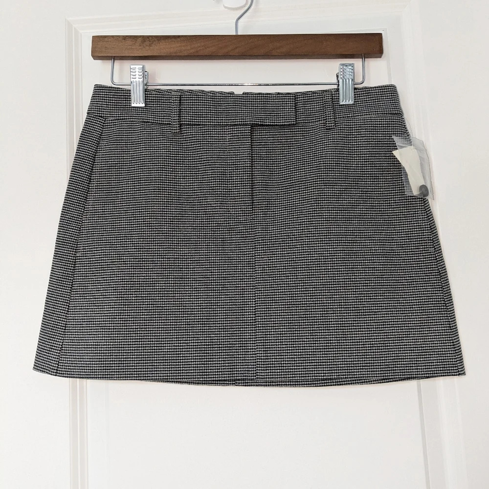 Theory Grey Tweed Skirt Size 2 NWT